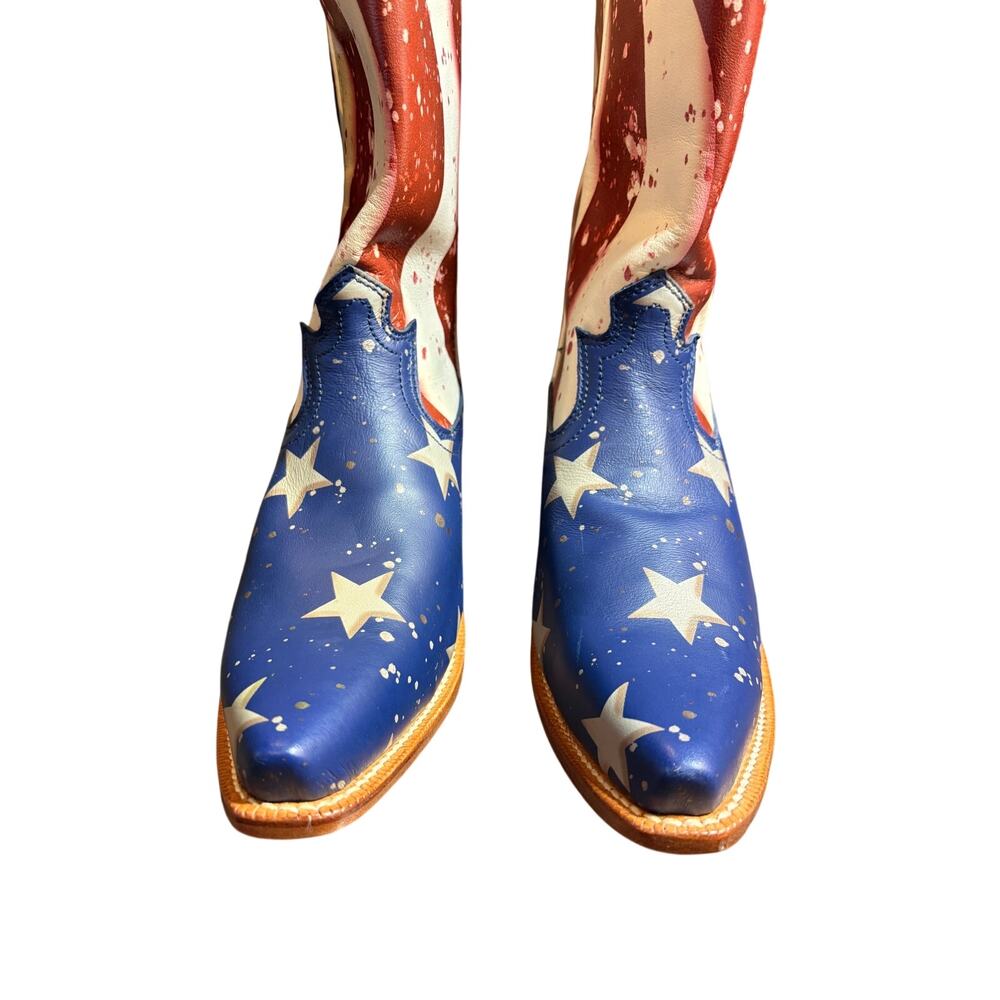 Twisted X Stepping Out Women’s Western Boots American Flag Size 9.5 NWT - Picture 2 of 12